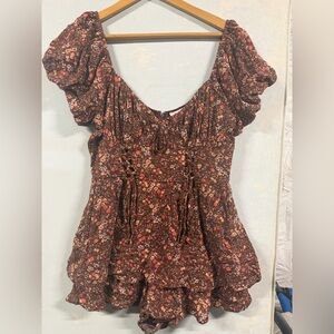 Francesca’s Floral Romper